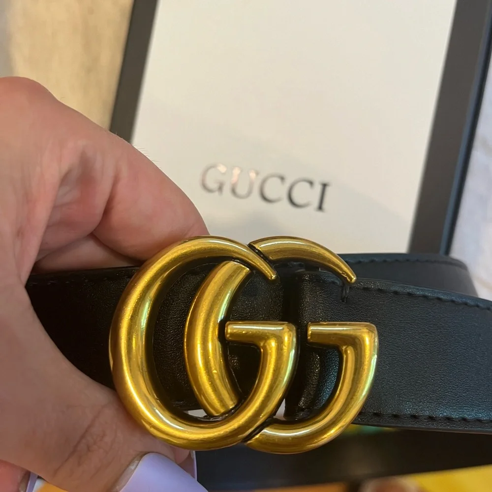 Gucci GG logo belt unisex 110cm